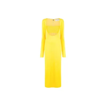 1017 ALYX 9SM Long-Sleeved Dresses Women's Yellow