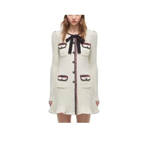 Self portrait Long Sleeved Dresses Women's