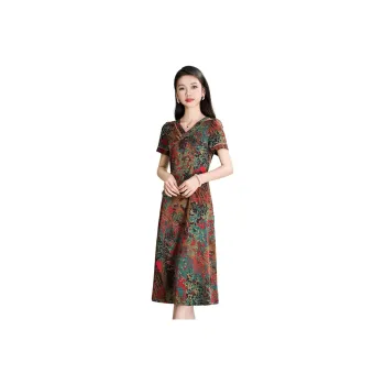 Mylan SS24 Short Sleeved Dress Women's Red