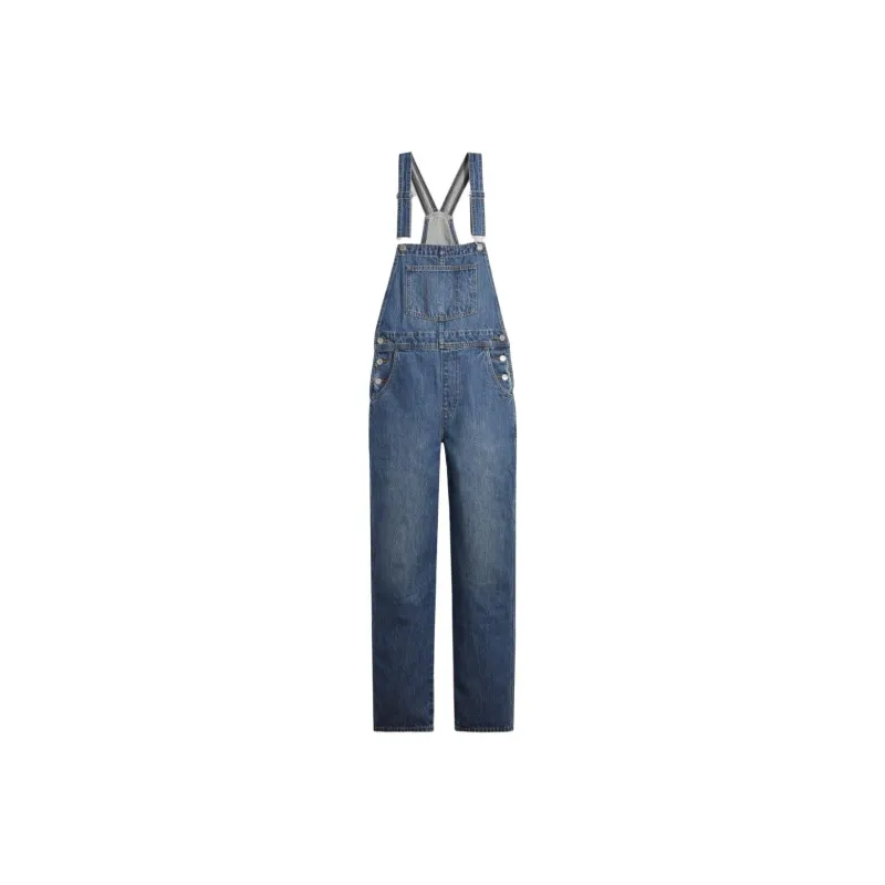 Levis Overalls Women's Blue-0