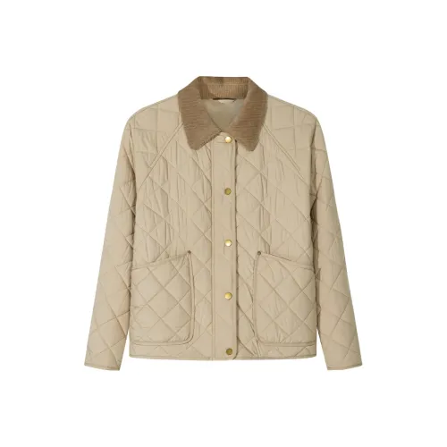 IT'REAL Feather Robe With Warm Fleece Puffer Jacket Women's Hu Tao