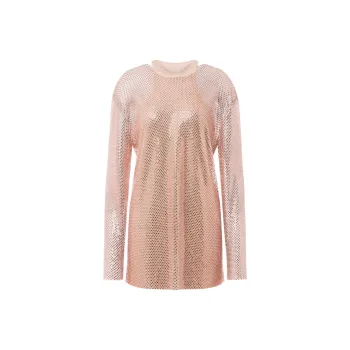PHILOSOPHY DI LORENZO SERAFINI Crystal Mini Dress