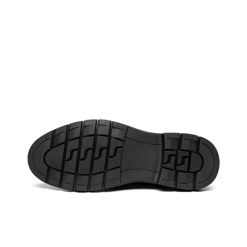 HAPPY DINO Men's Casual Shoes Men Low Top Black-2