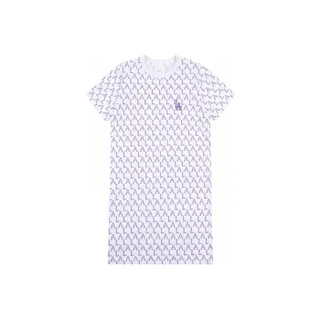 MLB Short Sleeved Dresses Women's White
