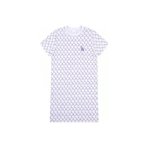 MLB Short Sleeved Dresses Women's White