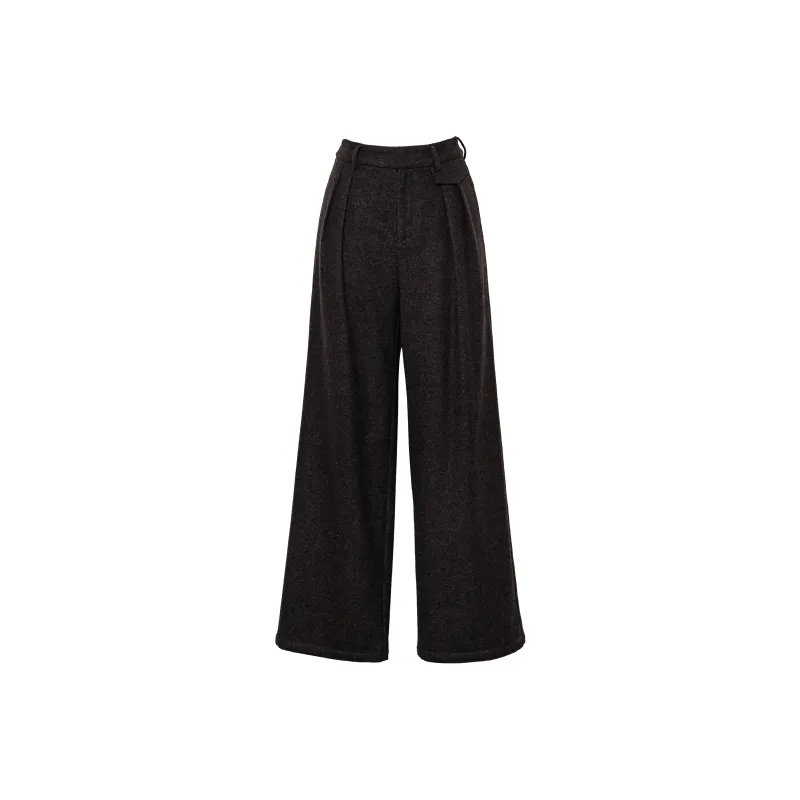 ROEYSHOUSE Casual Pants Women's Dark Coffee-0