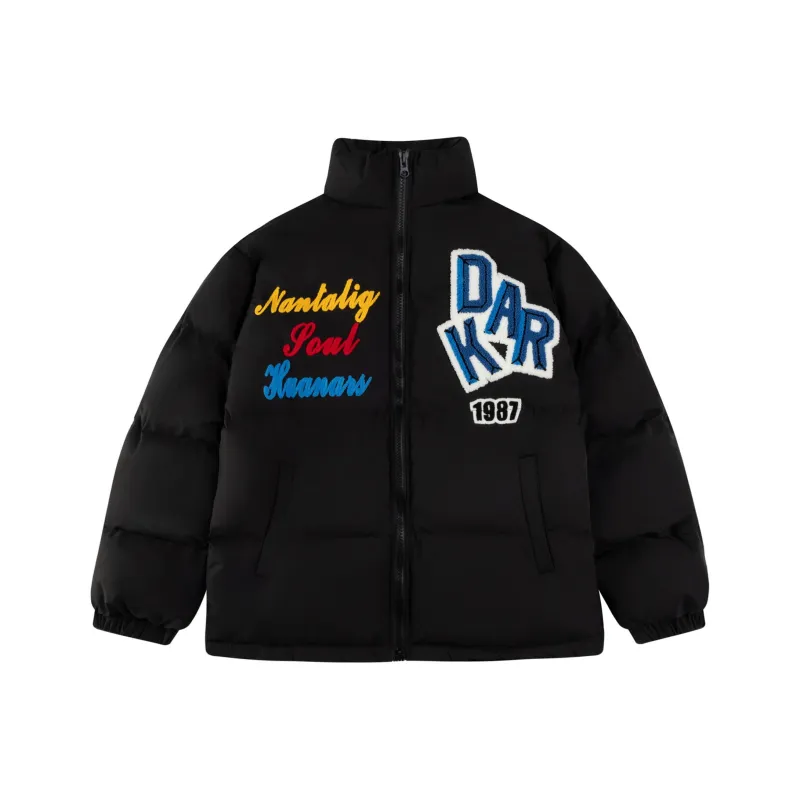 Pa33word Puffer Jackets Unisex-2