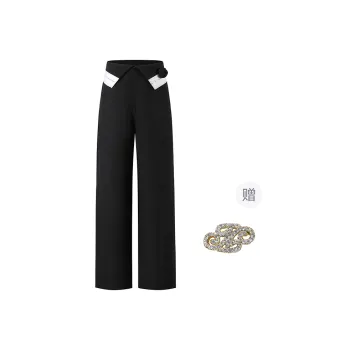 Three Quarters Suit Trousers Women's Black