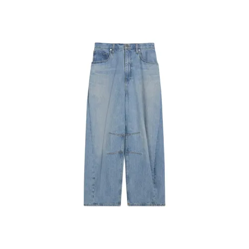 Helmut Lang Logo Patch Cocoon Jeans