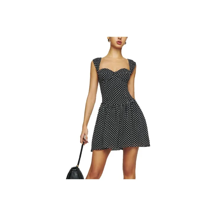 Reformation Slip Dresses Women's Black-0
