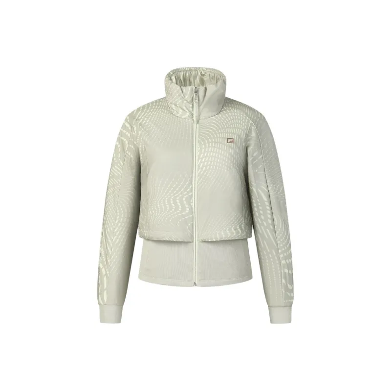 FILA Fitness Puffer Jacket Women's Light Green-0