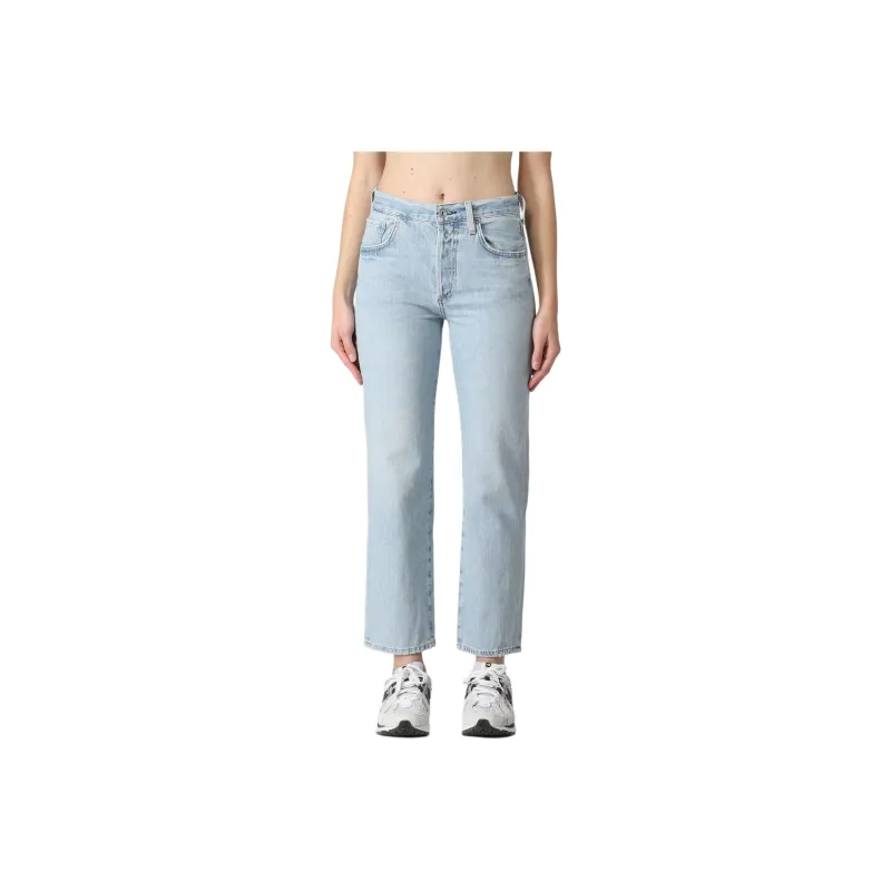 Citizens Of Humanity Cropped Straight-leg Jeans-0