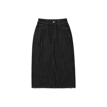 Lee Denim Long Skirts Women's Black