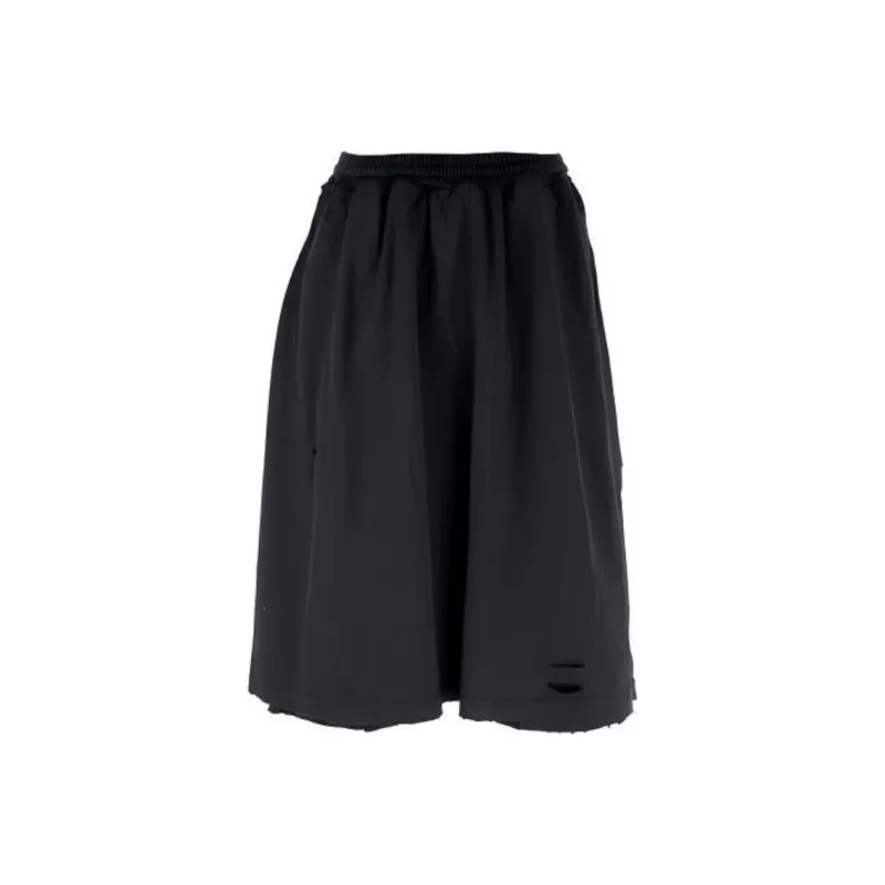 Balenciaga FW21 Casual Shorts Women's Black-0