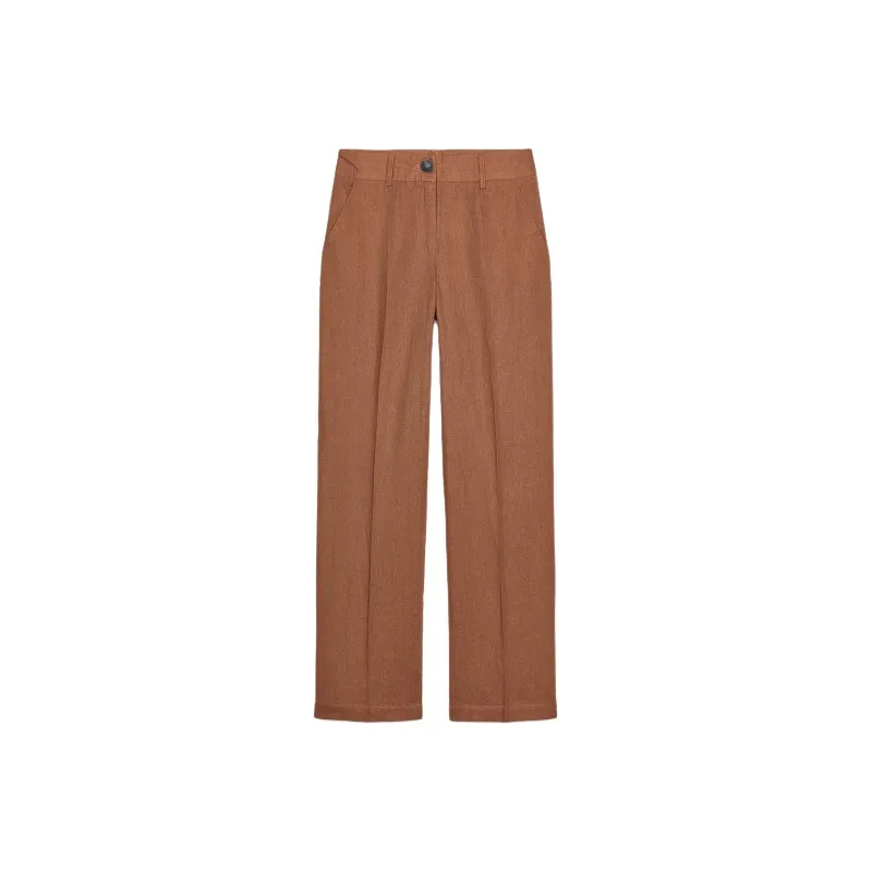 ZARA Casual Pants Women's Earth Tone-0