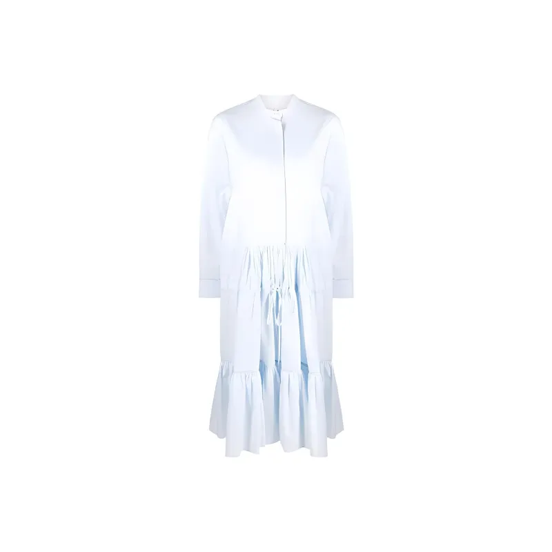 MARNI Chemisier Drawstring Waist Dress-0