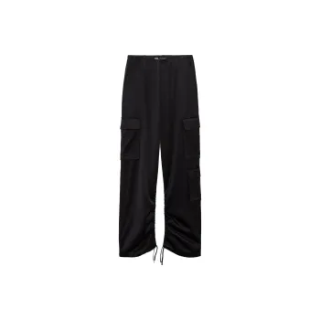 ZARA Cargo Pants Women's Black