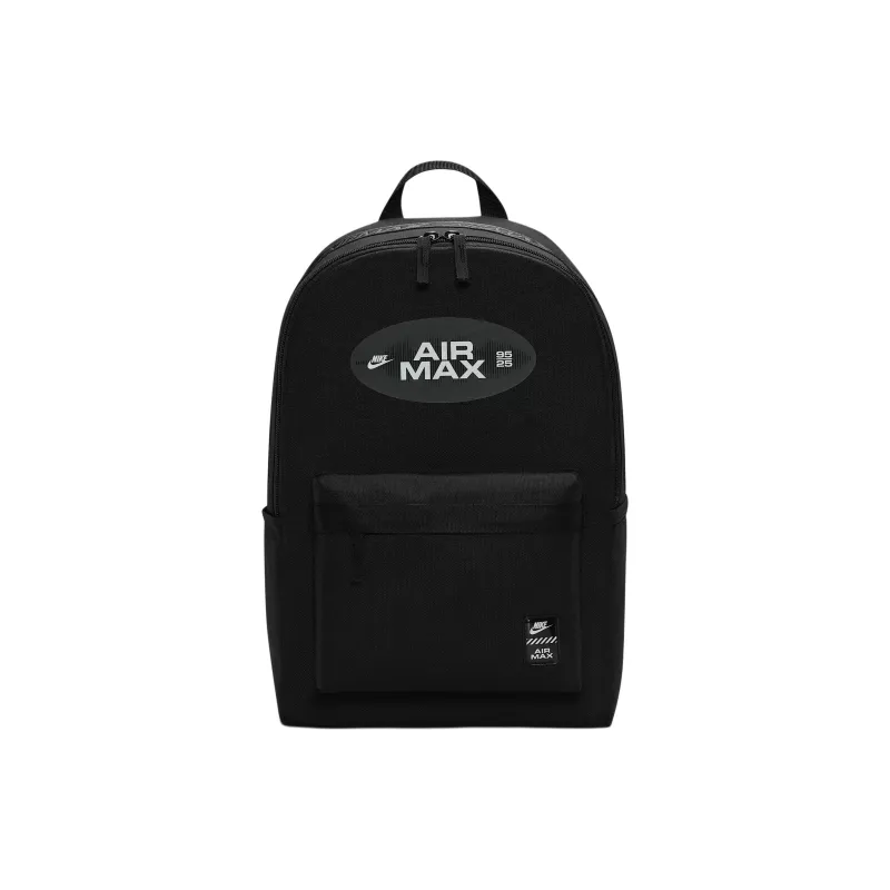 Nike Heritage Polyester Backpack Regular Unisex Black-0