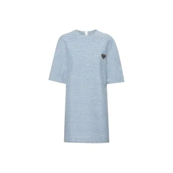 PRADA SS22 Short-Sleeved Dresses Women's Blue