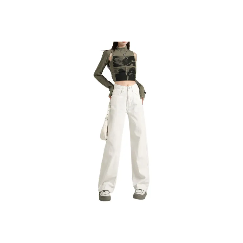 FOREVER 21 Jeans Women's White-0
