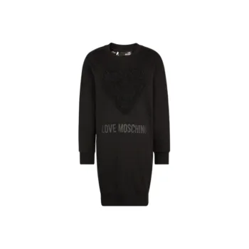 LOVE MOSCHINO Long Sleeved Dresses Women's Black