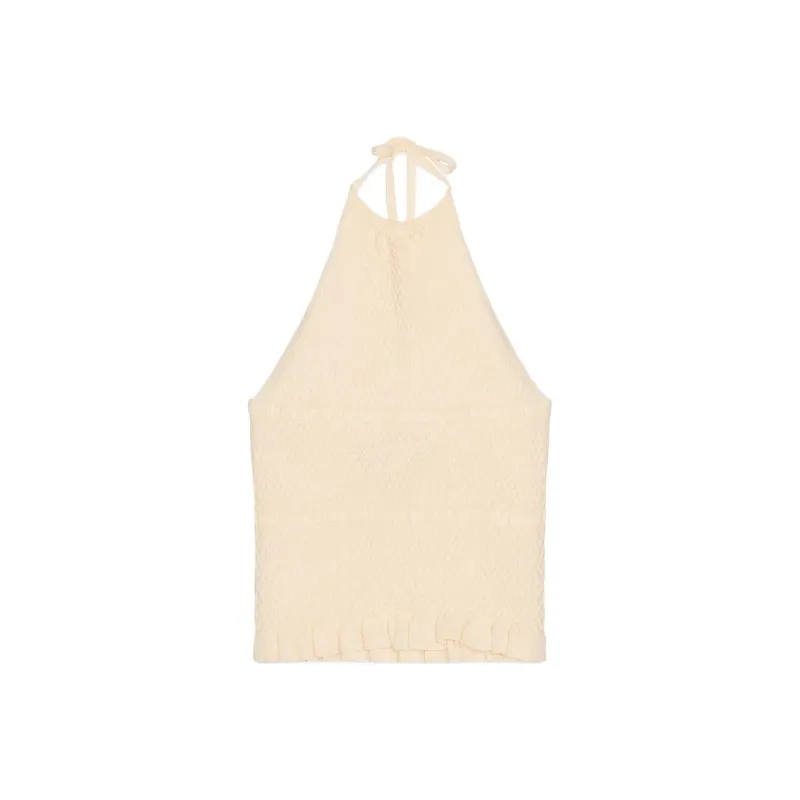 ZARA Camisole Women's Light Yellow-0
