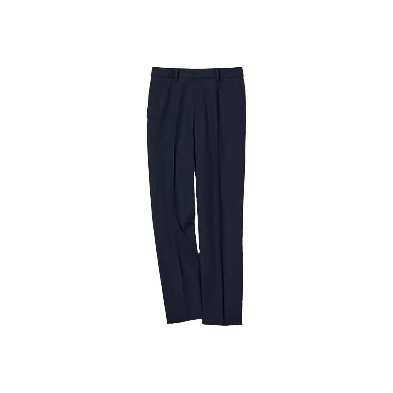 UNIQLO Suit Trousers Women's Navy Blue-0