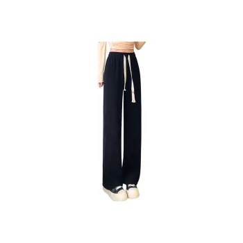Ya Sheep People Casual Pants Women's Black