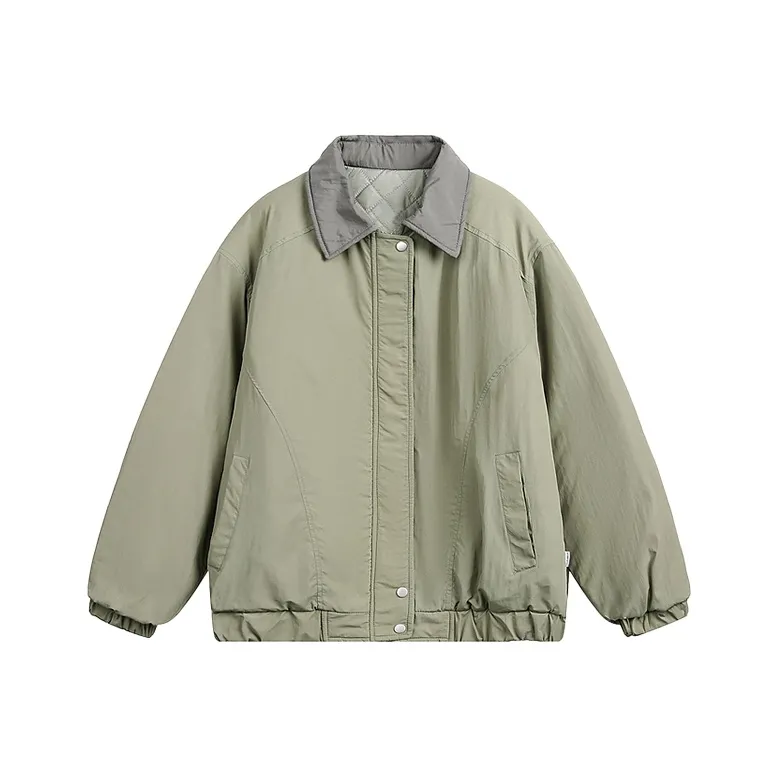 PAZZO American Loose Fit Thermal Versatile Casual Puffer Jacket Unisex-2