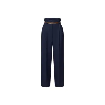 LOUIS VUITTON SS25 Casual Pants Women's Blue