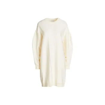 Alexander McQueen Long Sleeved Dresses Women's White