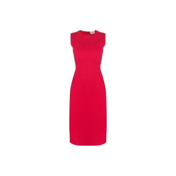 Alexander McQueen Sleeveless Dresses Women's Red