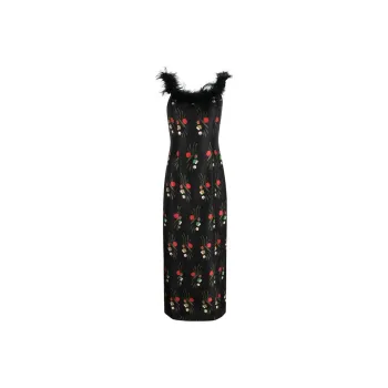 Rixo Slip Dresses Women's Black