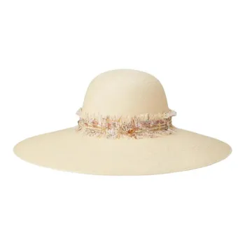 Maison Michel Blanche Capeline Hat