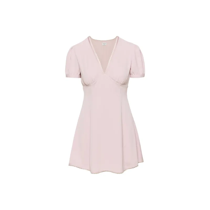 ARITZIA FW24 Sunday Best Mille Dress Short-Sleeved Dresses Women's Cupid Pink-0