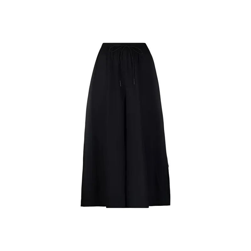 Y 3 Knit Long Skirts Women's Black-0