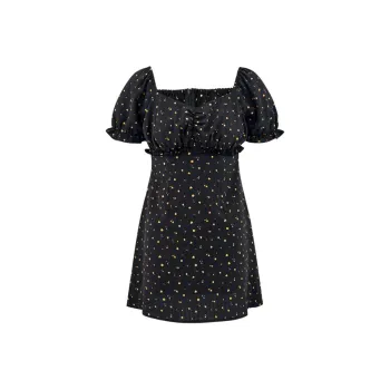 MOUSSY Short Sleeved Dresses Women's