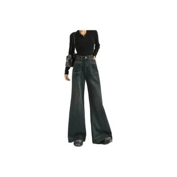 FAWENXIANGZI Jeans Women's Blue