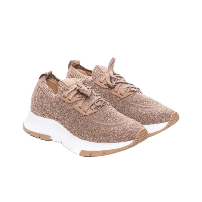GIANVITO ROSSI Glover Low Top Casual Shoes Women's Beige-2