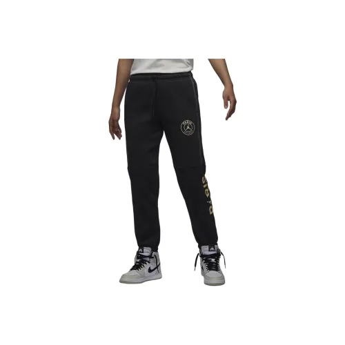 Jordan x PSG Brooklyn SS24 Knitted Sports Pants Women's Black