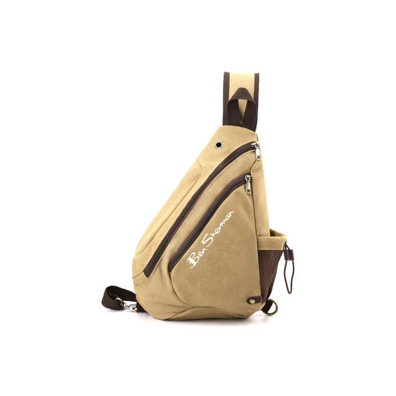 BEN SHERMAN Canvas Bag One Shoulder Sling Bag Unisex Multicolor-2