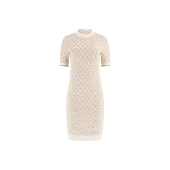 GUESS Short Sleeved Dresses Women's White