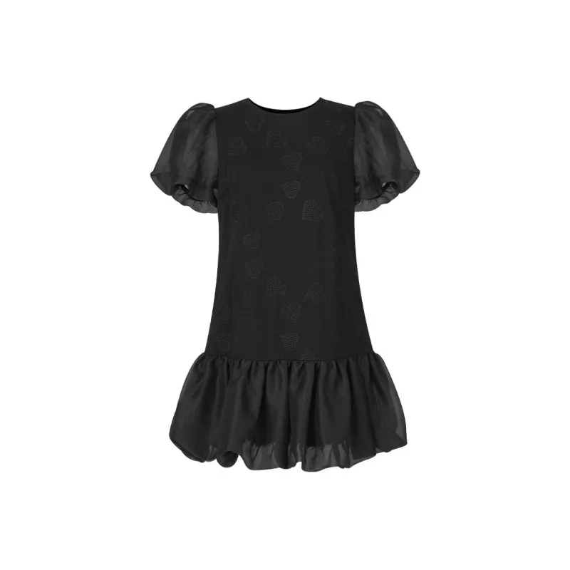 TAMMY TANGS Short Sleeved Dresses Women's Black-0