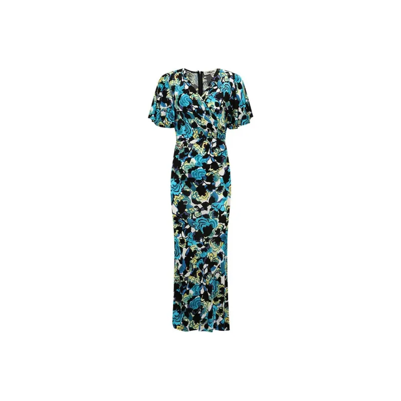 DVF Diane Von Furstenberg Short-Sleeved Dresses Women's Blue-0