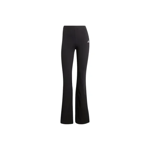Adidas Free Shipping With AdiClub Essentials Small Logo Flared Leggings