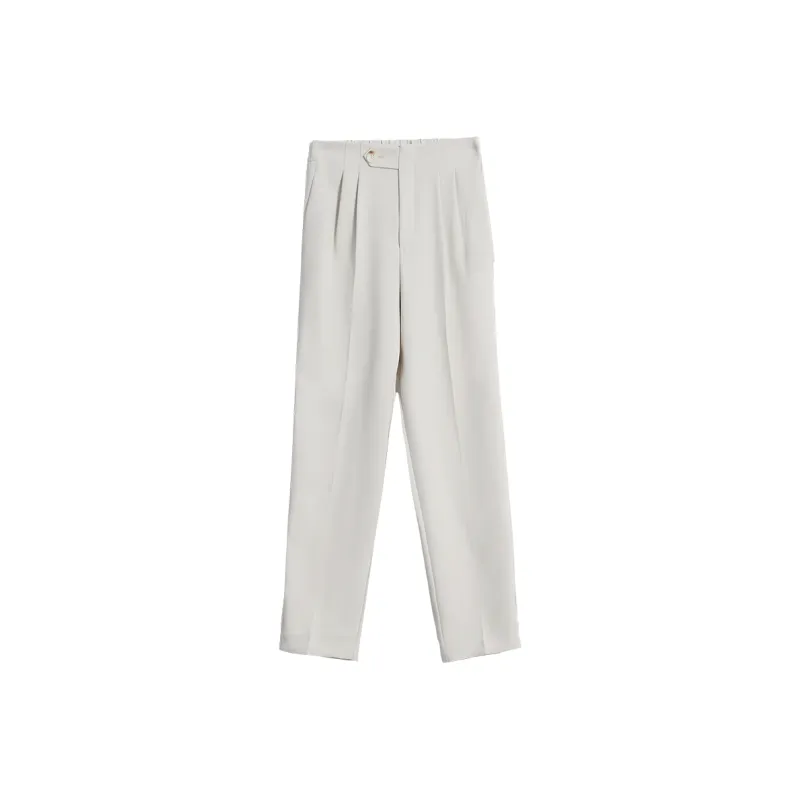 Mambe Casual Pants Women's Milkshake White-0