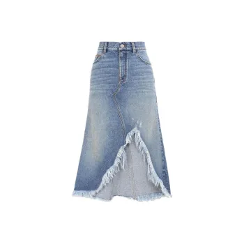 Chloé Denim Midi Skirt