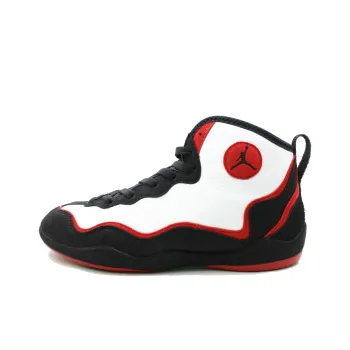 Jordan Trainer Cushioning, Wear Resistant High Top Running Shoes Men's White