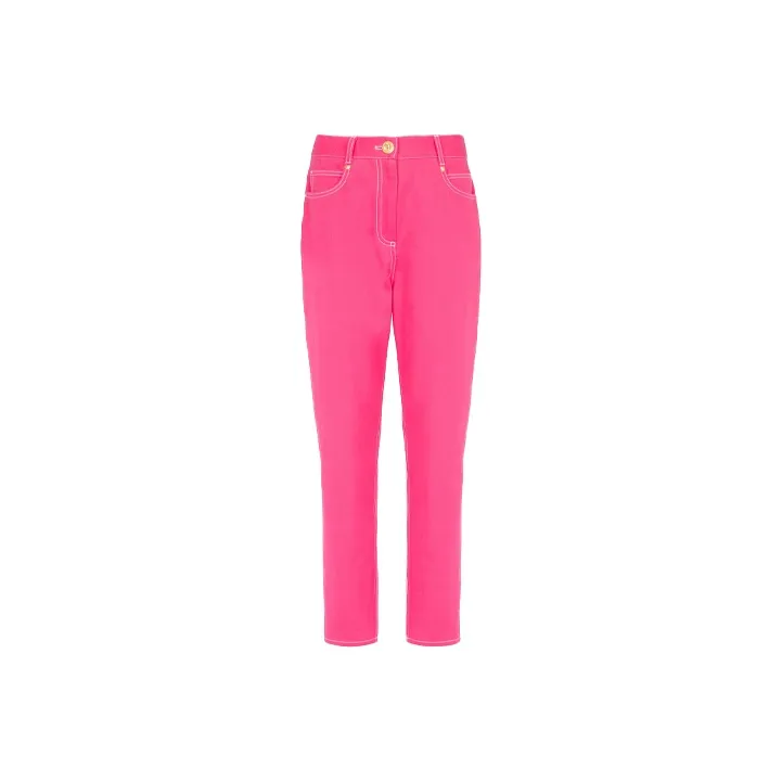 BALMAIN X Barbie Boyfriend Cut Jeans Pink-0