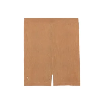 SAINT LAURENT Casual Shorts Women's Honey